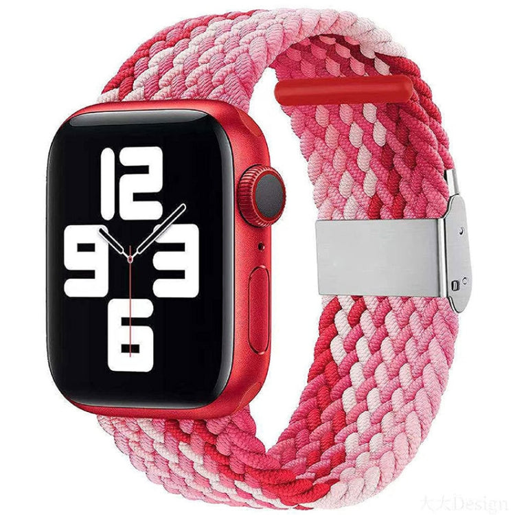 Braided + Stainless Steel Replacement Watchbands For Apple Watch Series 6 & SE & 5 & 4 44mm / 3 & 2 & 1 42mm, For Apple Watch Ultra 49mm / Series 8&7 45mm / SE 2&6&SE&5&4 44mm / 3&2&1 42mm, For Apple Watch Series 7 45mm / 6 & SE & 5 & 4 44mm