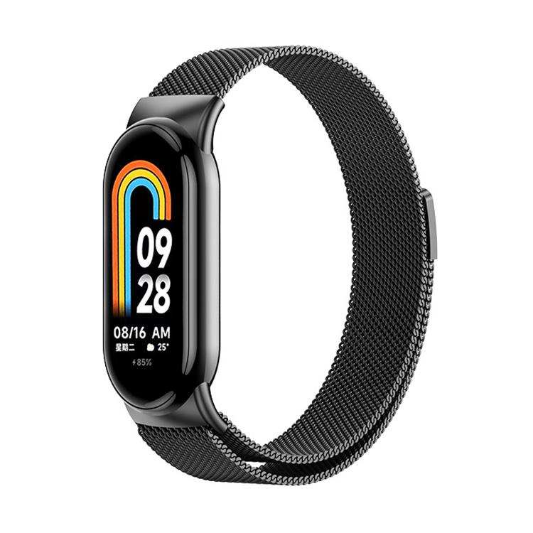 xDfind Milan Magnetic Stainless Steel Watch Band, For Xiaomi Band 10 Pro/9 Pro/Redmi Watch 6/5/4, For Xiaomi Smart Band 10/10 NFC/9/9 NFC/8/8 NFC, For Xiaomi Smart Band 10 / 10 NFC / 9 / 9 NFC, For Redmi Watch 5 / Watch 4