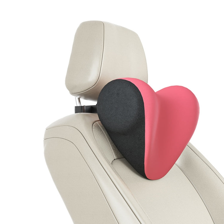 A09 Car Seat Headrest Memory Foam Comfortable Neck Pillow, Style:, Without Stand (Pink), With Stand (Black), Without Stand (Coffee), With Stand (White), Without Stand (Blue), Without Stand (Gray), With Stand (Pink), With Stand (Coffee)