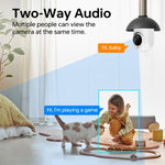 1080P Bulb Type WiFi Surveillance Camera Support Night Vision & Two - way Intercom & Motion Detection - Trustpick