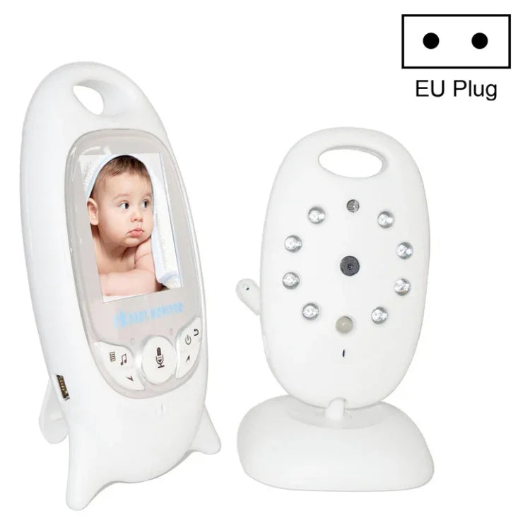 VB601 2.0인치 LCD 화면 간편 휴대용 베이비 모니터, 양방향 통화 지원, 야간 투시, VB601