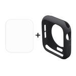 ENKAY Hat-Prince 2-in-1 TPU 반클래드 보호 케이스 + 3D 풀 스크린 PET 곡면 열성형 HD 스크린 보호필름, Apple Watch Series 6 / 5 / 4 / Watch SE 44mm용, Apple Watch Series 6 / 5 / 4 / Watch SE 44mm용