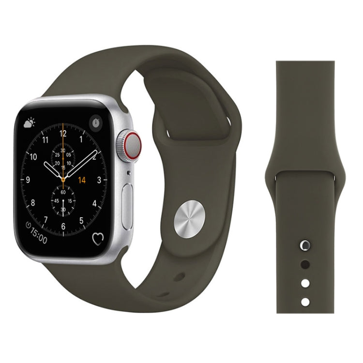 Apple Watch Series 3 & 2 & 1 38mm 패션 심플 스타일 실리콘 손목 시계 밴드, 38mm용