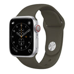 Apple Watch Series 3 & 2 & 1 38mm 패션 심플 스타일 실리콘 손목 시계 밴드, 38mm용