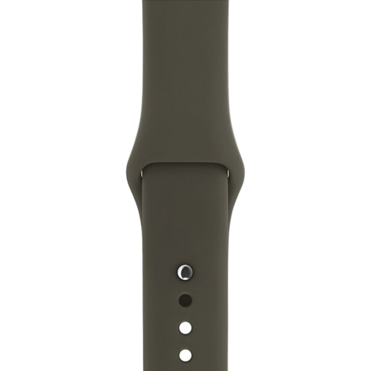 Apple Watch Series 3 & 2 & 1 38mm 패션 심플 스타일 실리콘 손목 시계 밴드, 38mm용