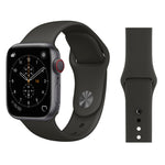 Apple Watch Series 3 & 2 & 1 38mm 패션 심플 스타일 실리콘 손목 시계 밴드, 38mm용