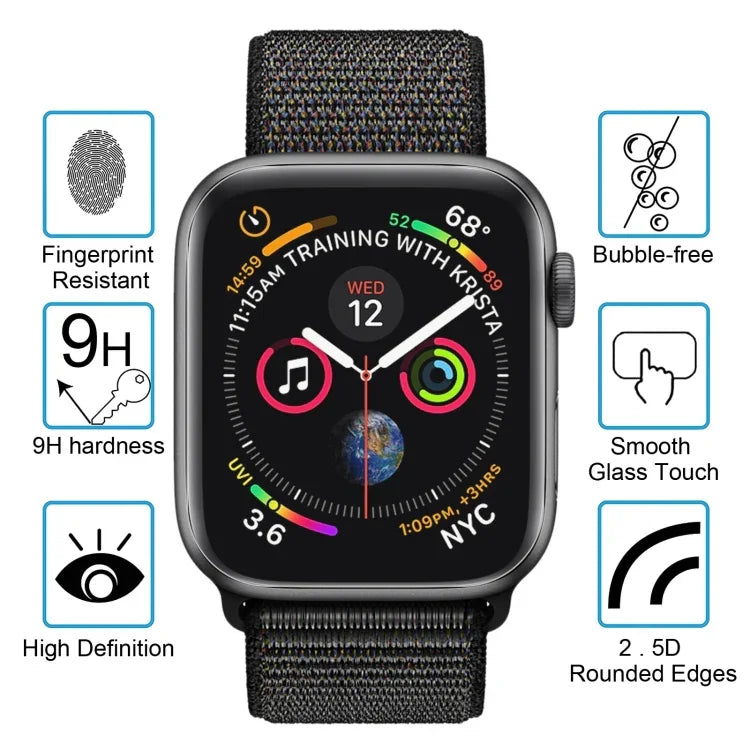 Apple Watch 시리즈 6 / 5 / 4 / Watch SE 40mm용 ENKAY Hat-Prince 3D 풀 스크린 PET 곡면 열성형 HD 스크린 보호필름, Apple Watch 시리즈 6 / 5 / 4 / Watch SE 40mm용