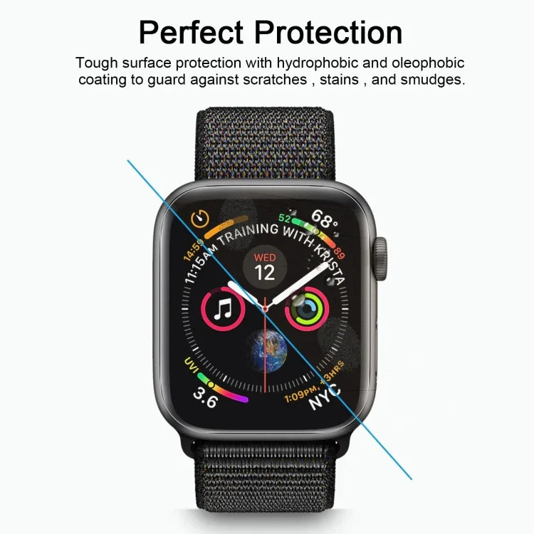 Apple Watch 시리즈 6 / 5 / 4 / Watch SE 40mm용 ENKAY Hat-Prince 3D 풀 스크린 PET 곡면 열성형 HD 스크린 보호필름, Apple Watch 시리즈 6 / 5 / 4 / Watch SE 40mm용