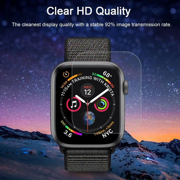 Apple Watch 시리즈 6 / 5 / 4 / Watch SE 40mm용 ENKAY Hat-Prince 3D 풀 스크린 PET 곡면 열성형 HD 스크린 보호필름, Apple Watch 시리즈 6 / 5 / 4 / Watch SE 40mm용