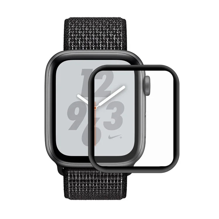 ENKAY Hat-Prince 3D 풀 스크린 전기 도금 PET 곡면 열 굽힘 HD 화면 보호필름, Apple Watch 시리즈 6 / 5 / 4 / Watch SE 44mm용, Apple Watch 시리즈 6 / 5 / 4 / Watch SE 44mm용