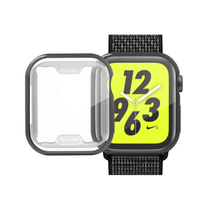 Apple Watch Series 6 / 5 / 4 / Watch SE 44mm용 풀 커버 도금 TPU 케이스, Apple Watch Series 6 / 5 / 4 / Watch SE 44mm용