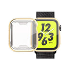 Apple Watch Series 6 / 5 / 4 / Watch SE 44mm용 풀 커버 도금 TPU 케이스, Apple Watch Series 6 / 5 / 4 / Watch SE 44mm용
