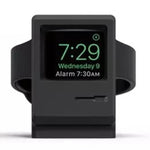레트로 스타일 실리카 겔 Apple Watch 충전 도크 스탠드 홀더 스테이션