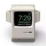 레트로 스타일 실리카 겔 Apple Watch 충전 도크 스탠드 홀더 스테이션