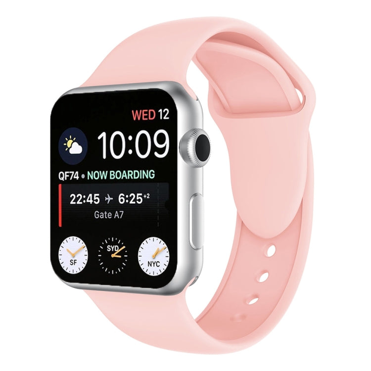 Apple Watch 시리즈 3 & 2 & 1 42mm용 이중 리벳 실리콘 시계줄, Apple Watch 42mm용