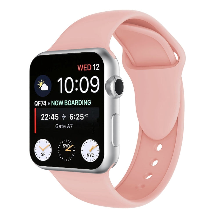 Apple Watch 시리즈 3 & 2 & 1 38mm용 더블 리벳 실리콘 시계 밴드, Apple Watch 38mm용