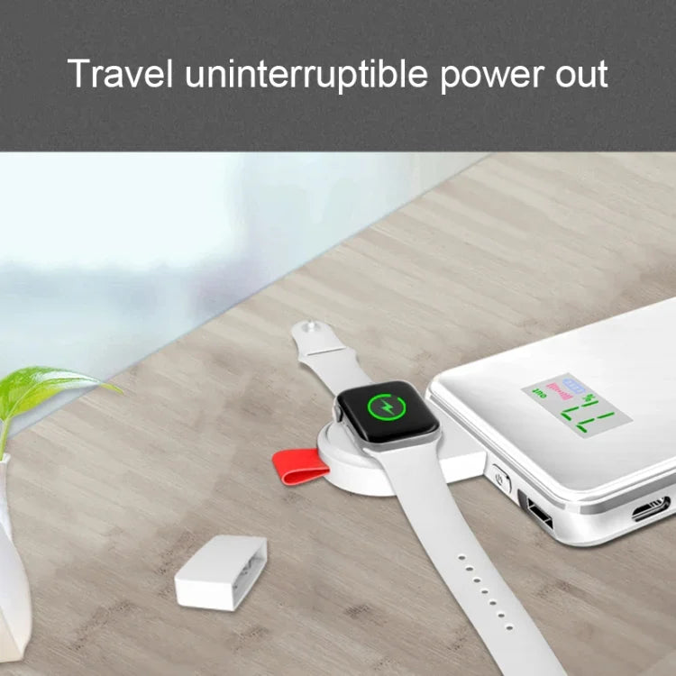 A3 Universal Portable Qi Standard Magnetic Wireless Charger for Apple Watch Series 4 & 3 & 2 & 1