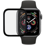 9H 3D 엣지 접착 풀 스크린 강화유리 필름 Apple Watch Series 6 / 5 / 4 / Watch SE 40mm용, Apple Watch Series 6 / 5 / 4 / Watch SE 40mm용