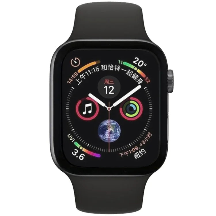 9H 3D 엣지 접착 풀 스크린 강화유리 필름 Apple Watch Series 6 / 5 / 4 / Watch SE 40mm용, Apple Watch Series 6 / 5 / 4 / Watch SE 40mm용