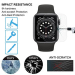 Apple Watch 시리즈 6 / 5 / 4 / Watch SE 44mm용 9H 2.5D 강화유리 필름, Apple Watch 시리즈 6 / 5 / 4 / Watch SE 44mm용