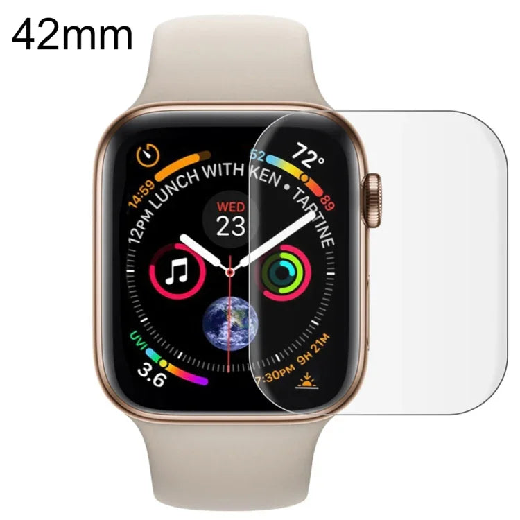 Apple Watch Series 3 / 2 / 1 42mm 소프트 PET 필름 풀 커버 스크린 보호필름, Apple Watch Series 3 / 2 / 1 42mm용