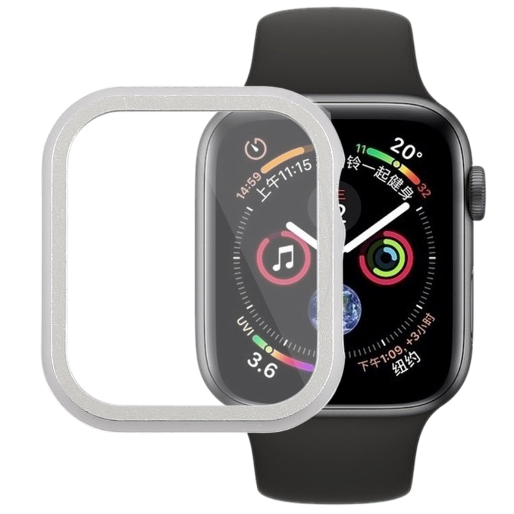 Apple Watch 시리즈 6 / 5 / 4 / Watch SE 40mm용 메탈 전면 프레임 보호 케이스, Apple Watch 시리즈 6 / 5 / 4 / Watch SE 40mm용