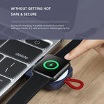 ROCK W26 휴대용 자석 무선 충전기, Apple Watch용, W26 USB 인터페이스
