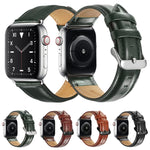 블랙 버클 가죽 시계 밴드 Apple Watch Ultra 49mm&Watch Ultra 2 49mm / Series 10 46mm / 9&8&7 45mm / SE 3&SE 2&6&SE&5&4 44mm / 3&2&1 42mm용, Apple Watch Ultra 49mm / Series 8&7 45mm / SE 2&6&SE&5&4 44mm / 3&2&1 42mm용