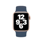 Apple Watch Ultra 49mm&Watch Ultra 2 49mm / 시리즈 10 46mm / 9&8&7 45mm / SE 3&SE 2&6&SE&5&4 44mm / 3&2&1 42mm 단색 탄력 실리콘 시계줄, 사이즈:S 130mm