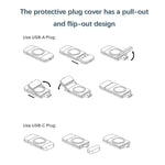 U8 USB / Type-C 마그네틱 무선 충전기 고속 충전기 Apple Watch 시리즈용, U8