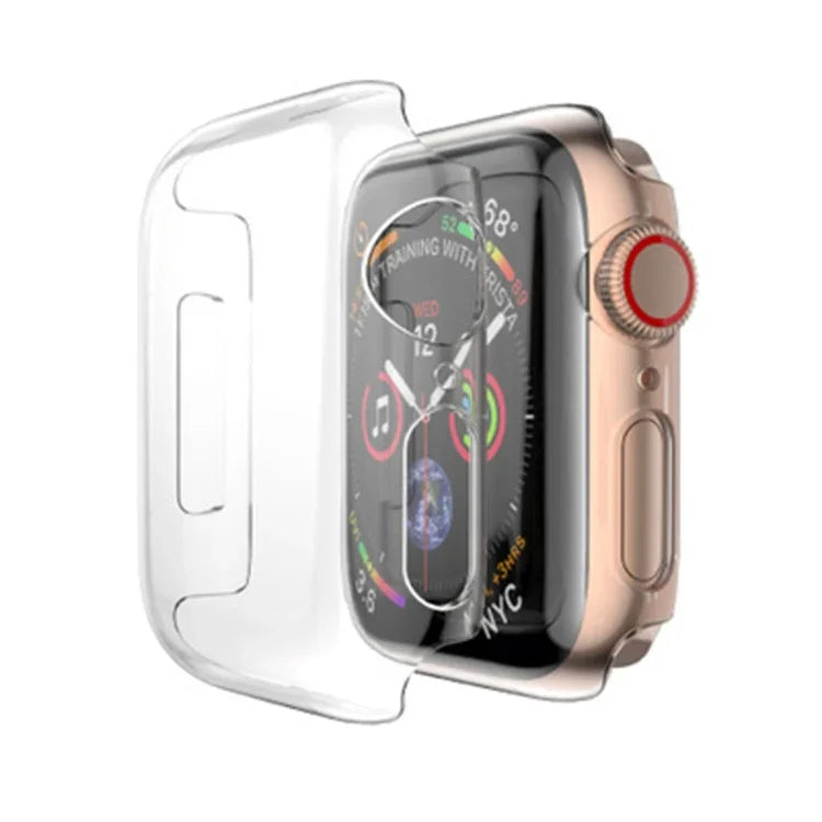 Apple Watch 시리즈 6 / 5 / 4 / Watch SE 40mm용 전체 커버 PC 케이스(투명), Apple Watch 시리즈 6 / 5 / 4 / Watch SE 40mm용
