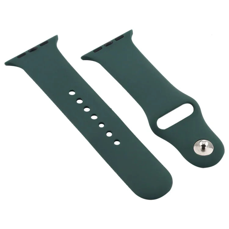 애플 워치 시리즈 7 41mm / 6 & SE & 5 & 4 40mm / 3 & 2 & 1 38mm 실리콘 시계줄, 애플 워치 시리즈 7 41mm / 6 & SE & 5 & 4 40mm / 3 & 2 & 1 38mm용