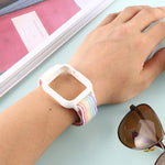 For Apple Watch Ultra 49mm&Watch Ultra 2 49mm / Series 10 46mm / 9&8&7 45mm / SE 3&SE 2&6&SE&5&4 44mm / 3&2&1 42mm Nylon Watch Band with Hook and Loop Fastener, For Apple Watch Ultra 49mm / Series 8&7 45mm / SE 2&6&SE&5&4 44mm / 3&2&1 42mm             ...