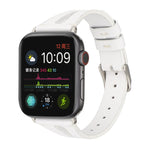 Apple Watch Ultra 49mm & Watch Ultra 2 49mm / 시리즈 10 46mm / 9&8&7 45mm / SE 3&SE 2&6&SE&5&4 44mm / 3&2&1 42mm용 심플 V자형 가죽 시계줄