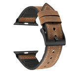크레이지 호스 텍스처 TPU 시계줄, 애플 워치 시리즈 3 & 2 & 1 42mm용, 42mm