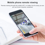 QX2 1080P HD 360도 파노라마 WiFi 주야간 풀 컬러 IP66 방수 스마트 카메라, 모션 감지 / 양방향 음성 / TF 카드 지원, 미국 플러그, WiFi 버전
