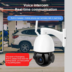 QX5 200만 화소 1080P HD 20배 줌 무선 WiFi 돔 스마트 카메라, 적외선 야간 투시 / 동작 감지 / 음성 인터콤 / TF 카드 지원, AU 플러그, WiFi 버전