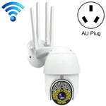 QX38 1080P WiFi 고화질 감시 카메라 실외 돔 카메라, 야간 시야 & 양방향 음성 & 모션 감지 지원, QX38