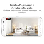 CAMSOY C9 HD 1280 x 720P 70도 광각 무선 WiFi 착용형 지능형 감시 카메라, 적외선 야간 투시 & 동작 감지 경보 & 루프 녹화 & 타이머 촬영 지원, C9