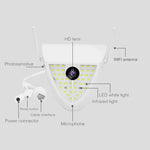 DP16 2.0 메가픽셀 42 LED 정원등 스마트 카메라, 모션 감지 / 야간 시야 / 음성 인터콤 / TF 카드 지원, 호주 플러그, DP16