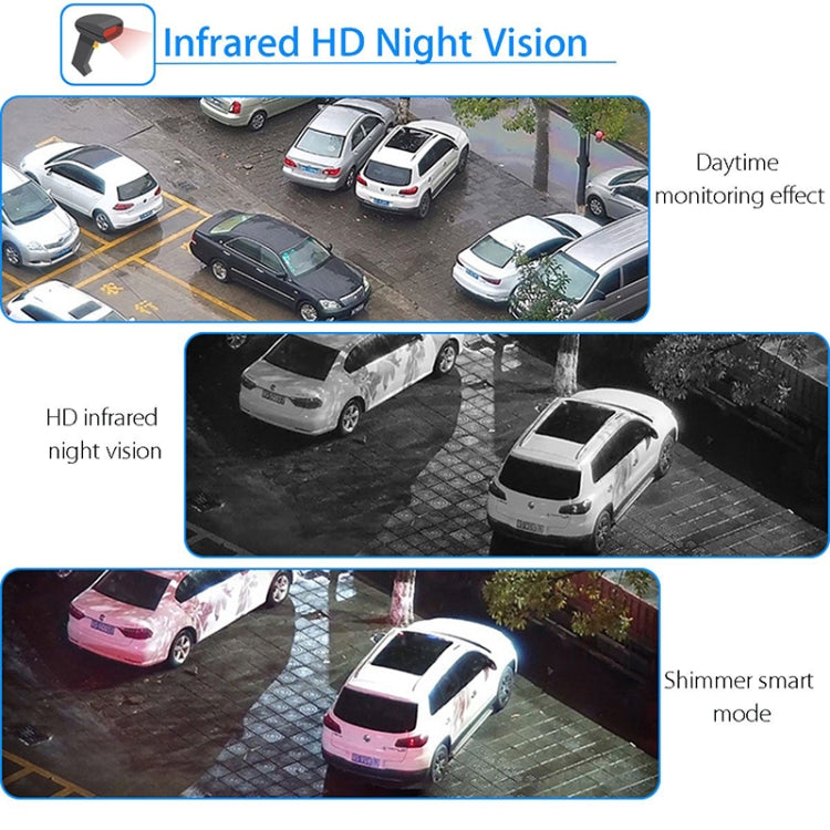 무선 감시 카메라 HD PTZ 홈 보안 실외 IP66 방수 네트워크 돔 카메라, 야간 투시 & 동작 감지 & TF 카드 지원, US 플러그, 2.0 MP