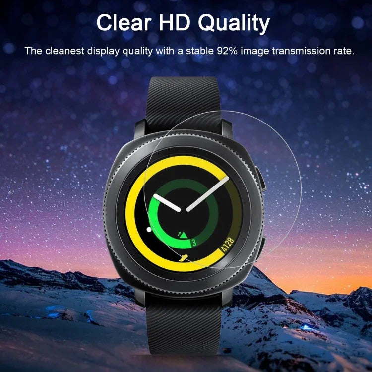 Samsung Gear Sport 스마트워치용 ENKAY Hat-Prince 0.2mm 9H 표면 경도 2.15D 방폭 강화유리 스크린 필름, Samsung Gear Sport용