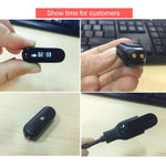 CHIGU C6 0.69인치 OLED 디스플레이 블루투스 스마트 팔찌, 심박수 모니터 / 만보계 / 통화 알림 / 수면 모니터 / 장시간 앉아있음 알림 / 알람 / 분실 방지, 안드로이드 및 iOS 폰 호환, CHIGU C6 핑크, CHIGU C6 그린, CHIGU C6 블...
