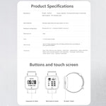 DTNO.1 G12 1.3인치 OLED 컬러 화면 스마트 팔찌 IP67 방수, 나일론 시계줄, 통화 알림 / 심박수 모니터링 / 좌식 알림 / 멀티 스포츠 모드 지원