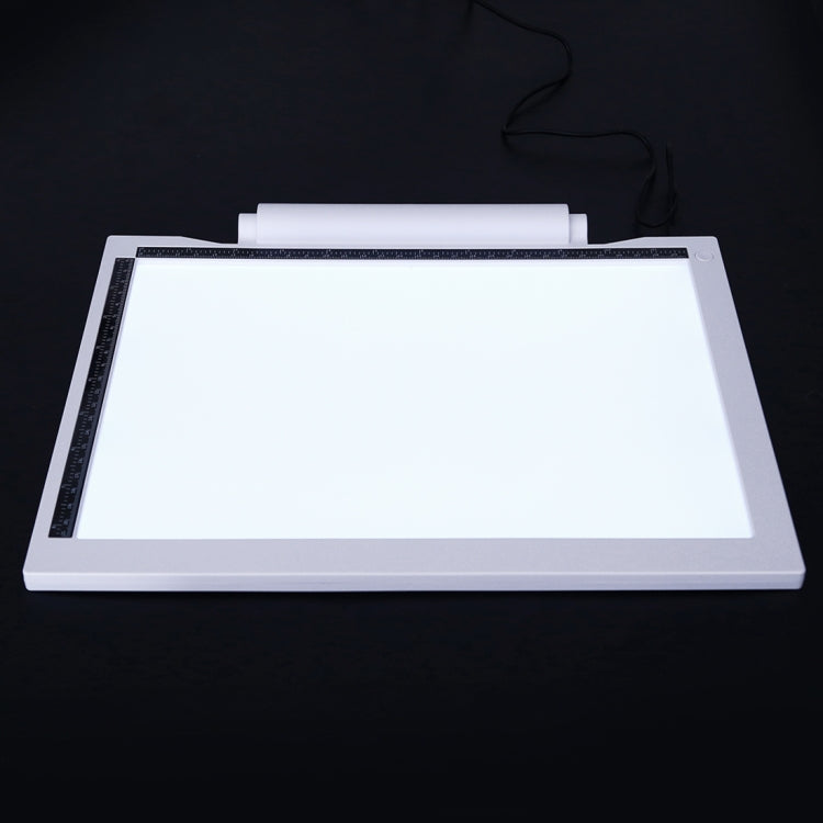 A4-19 6.5W 3단계 밝기 조절 가능한 A4 LED 드로잉 스케치패드 라이트 패드, USB 케이블 포함