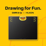HUION HS64 칩스 스페셜 에디션 5080 LPI 아트 드로잉 태블릿, 배터리 없는 펜 포함, HS64