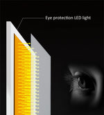 A4 사이즈 5W 5V LED 무단계 밝기 조절 가능한 아크릴 복사 보드 애니메이션 스케치 드로잉 스케치패드, USB 케이블 포함, 크기: 220x330x5mm, 무단계 밝기 조절