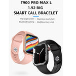 T900 PRO MAX L BIG 1.92인치 대형 스크린 방수 스마트워치, 심박수 / 혈압 / 산소 / 다양한 스포츠 모드 지원, T900 PRO MAX L BIG