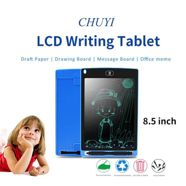 휴대용 8.5인치 LCD 필기 태블릿, 드로잉 그래피티 전자 필기 패드, 메시지 그래픽 보드, 초안 용지, 필기 펜 포함, 8.5인치 블랙, 8.5인치 그린, 8.5인치 블루, 8.5인치 레드, 8.5인치 화이트