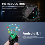 S3 1.39인치 OLED 화면 블루투스 스마트워치, IP67 방수, 나침반 / 심박수 모니터 / SIM 카드 / GPS 내비게이션 지원, 안드로이드 및 iOS 휴대폰 호환